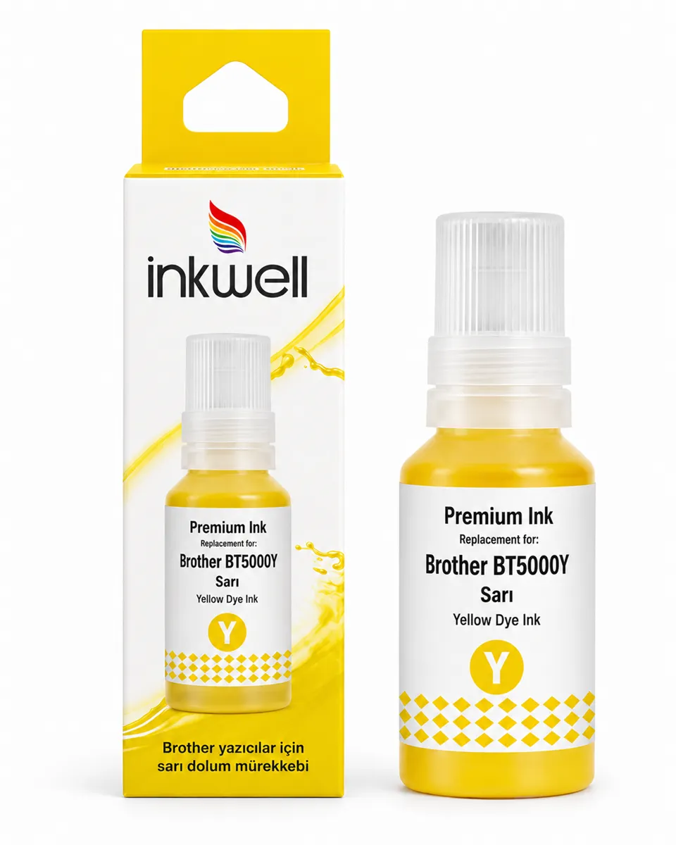 MUADİL MÜREKKEP(İNKWELL BROTHER BT5000Y 50ML) 1